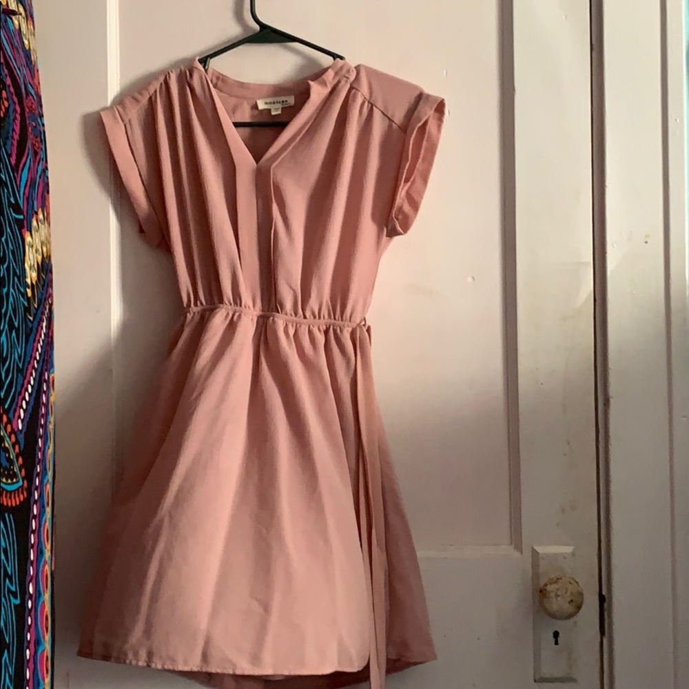 Cute, Casual Pink Dress